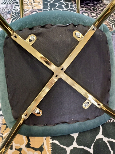 Стул на металлокаркасе Dabl wine red фото покупателя 62