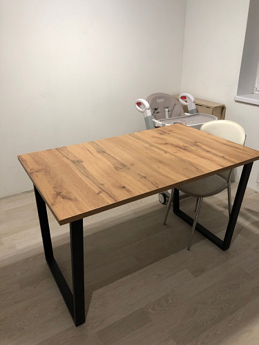 Стол Лота Лофт 120 25 мм сабия / белый матовый фото покупателя 220