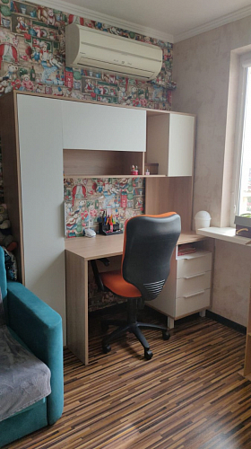 Компьютерный стол Комфорт 12.95 N дуб сонома / темно-серый фото покупателя 5