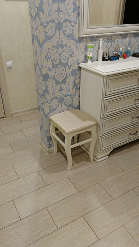 Табурет Хаконэ молочный / ромб фото покупателя 9