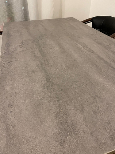 Стол Тринити Лофт 120 32 мм дуб галифакс табако / черный матовый фото покупателя 79