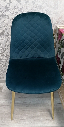 Стул на металлокаркасе Dabl 01 champagne / gold фото покупателя 137