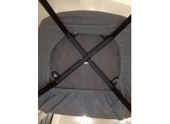 Стул на металлокаркасе Чилли горчичный / белый фото покупателя 595