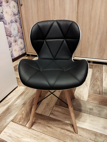 Деревянный стул PC-027 black / white фото покупателя 24