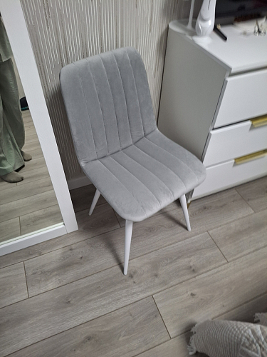 Стул на металлокаркасе Дани 01 кирпичный фото покупателя 18