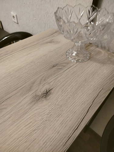 Барный стол Сари 120х50х171 дпк графит / черный фото покупателя 21