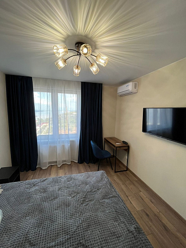 Письменный стол Лео Лофт черный матовый / дуб делано темный фото покупателя 38