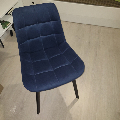 Стул на металлокаркасе Челси бежевый / черный фото покупателя 126