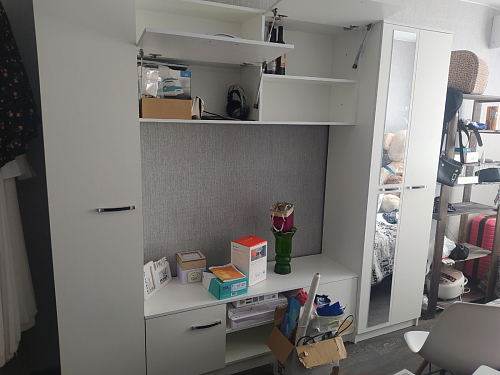 Готовая гостиная Бертелена дуб крафт серый / серый графит фото покупателя 15