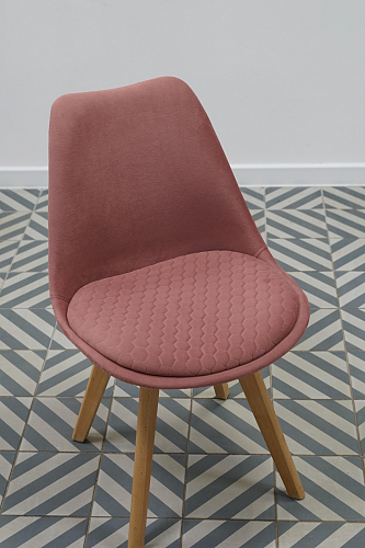 Деревянный стул Bonuss light blue / wood из шоурума 5