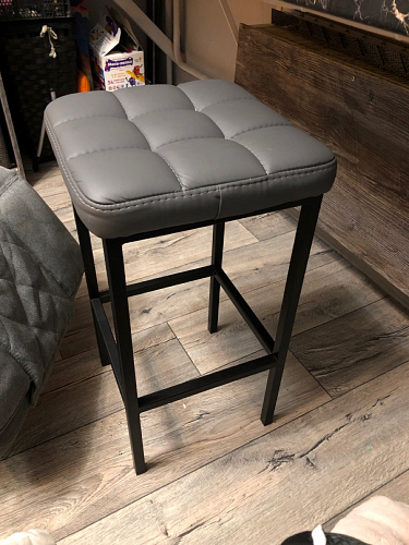 Барный стул Лофт катания лаванда / белый матовый фото покупателя 178