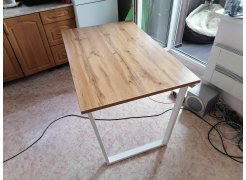 Стол Лота Лофт 120 25 мм сабия / черный матовый фото покупателя 50