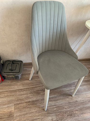 Стул на металлокаркасе Kora black / gray фото покупателя 261