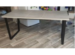 Стол Лота Лофт 140 25 мм юта / белый матовый фото покупателя 926