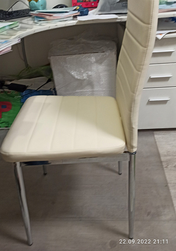 Стул на металлокаркасе DC2-001 purple фото покупателя 21