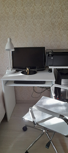 Стол компьютерный Джаз-24 правый венге фото покупателя 96