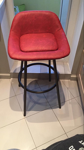 Барный стул Bosito wine red фото покупателя 1