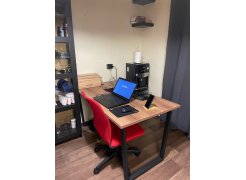 Стол Лота Лофт 140 25 мм юта / белый матовый фото покупателя 215