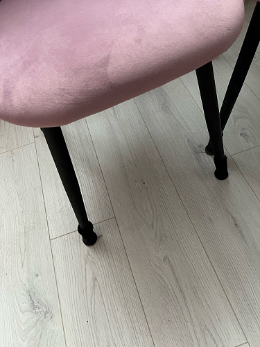 Стул на металлокаркасе Gabi 1 beige / black фото покупателя 197