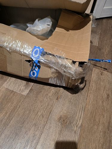 Стул Amelia dark walnut / fabric purple фото покупателя 4