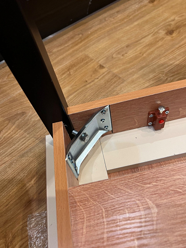 Стол Оригон файерстоун / черный матовый фото покупателя 25