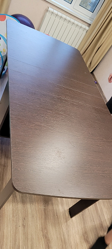 Стол обеденный раздвижной СтК7 венге фото покупателя 116