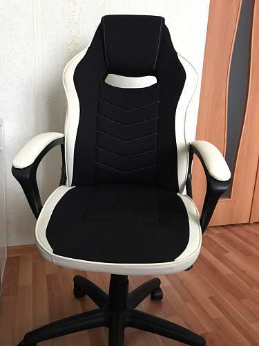 Компьютерное кресло Gamer черное / бежевое фото покупателя 112