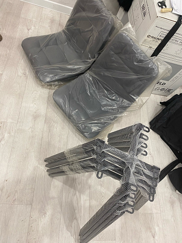 Стул на металлокаркасе Чилли зеленый / черный фото покупателя 1051