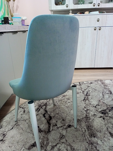 Стул на металлокаркасе Kora dark gray / black фото покупателя 391