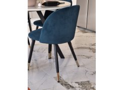 Стул на металлокаркасе Gabi 1 gray / black фото покупателя 613