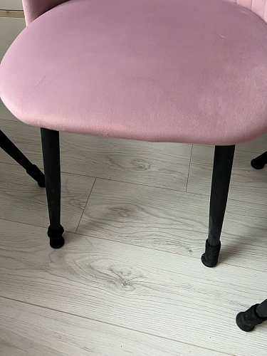 Стул на металлокаркасе Gabi 1 light purple / black фото покупателя 199