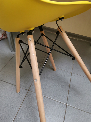 Пластиковый стул Eames PC-015 серый фото покупателя 68