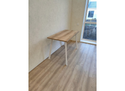 Стол Тринити Лофт 120 32 мм бетон / черный матовый фото покупателя 205