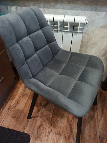 Стул на металлокаркасе Челси бежевый / белый каркас фото покупателя 168