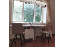 Стул на металлокаркасе Чилли розовый / черный каркас фото покупателя 148