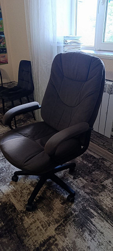 Компьютерное кресло Comfort Lux/Комфорт Люкс черный фото покупателя 117