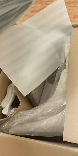 Стул на металлокаркасе Kora light blue / white фото покупателя 338