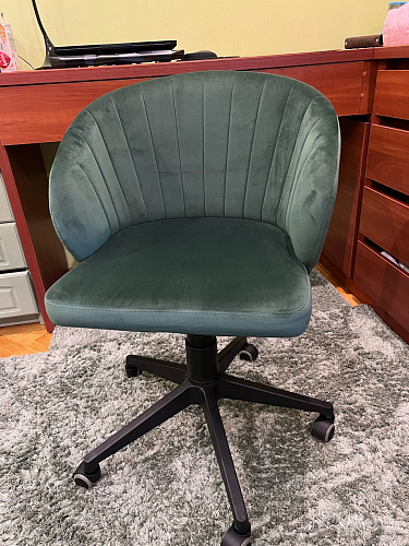 Компьютерное кресло Пард confetti silver серый / черный фото покупателя 67