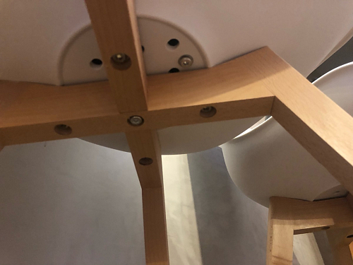 Деревянный стул Bonuss dark gray фото покупателя 170