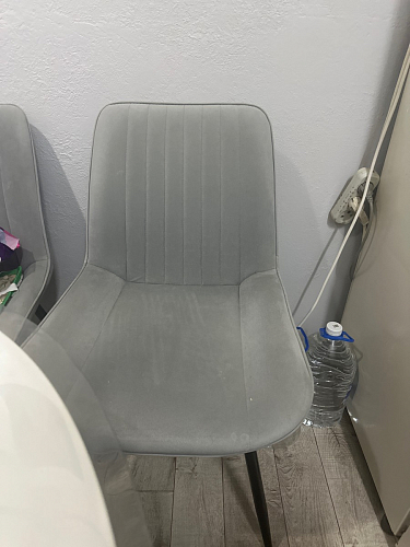 Стул на металлокаркасе Седа К кирпичный / черный фото покупателя 254