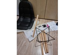 Деревянный стул Kvadro серый фото покупателя 6