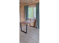 Стол Лота Лофт 140 25 мм черный матовый / бетон фото покупателя 767