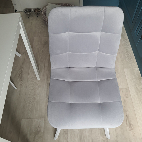 Стул на металлокаркасе Чилли бирюзовый / черный фото покупателя 1248