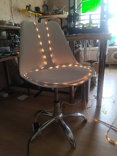 Компьютерное кресло Kolin light gray фото покупателя 105