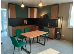 Стол Лота Лофт 120 25 мм сабия / черный матовый фото покупателя 716