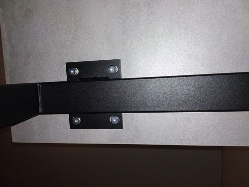 Стол Лота Лофт 140 25 мм черный матовый / бетон фото покупателя 119