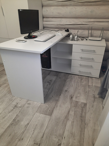 Компьютерный стол с тумбой КСТ-109 тумба слева фото покупателя 18