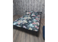 Односпальная кровать Фади 80х200 черная фото покупателя 1052