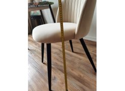 Стул на металлокаркасе Gabi 1 gray / black фото покупателя 811