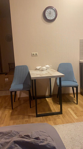 Стул на металлокаркасе Kora gray / black фото покупателя 420